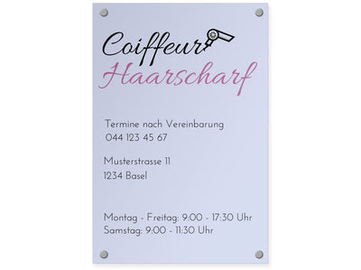 firmenschild-alu-hoch-coiffeur