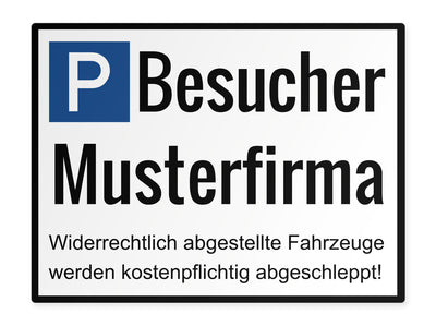 parkplatzschild-alu-quer-besucher-musterfirma