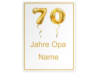 personalisierbares-schild-70-ballon