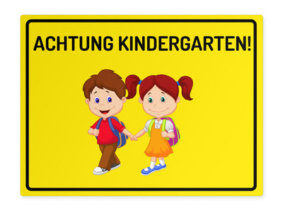 kinderschild-quer-kinder-achtung-kindergarten-gelb